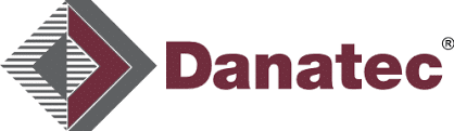 Logo featuring geometric shapes and text