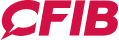 CFIB logo in bold red