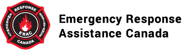 Emergency response logo with text
